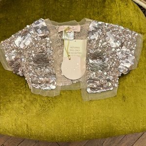 BNWT Tutu Du Monde TTDM Queen B shrug pink sugar